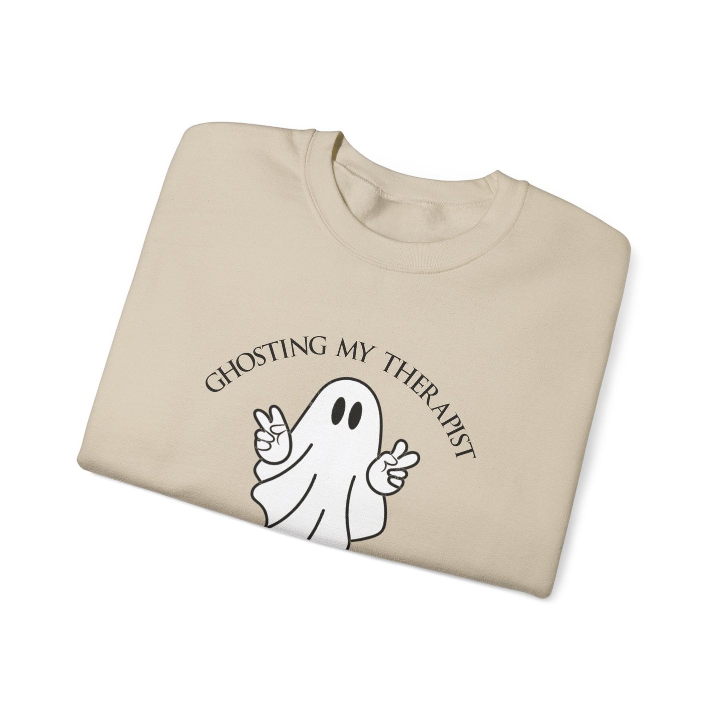 Ghosting My Therapist Crewneck Printify