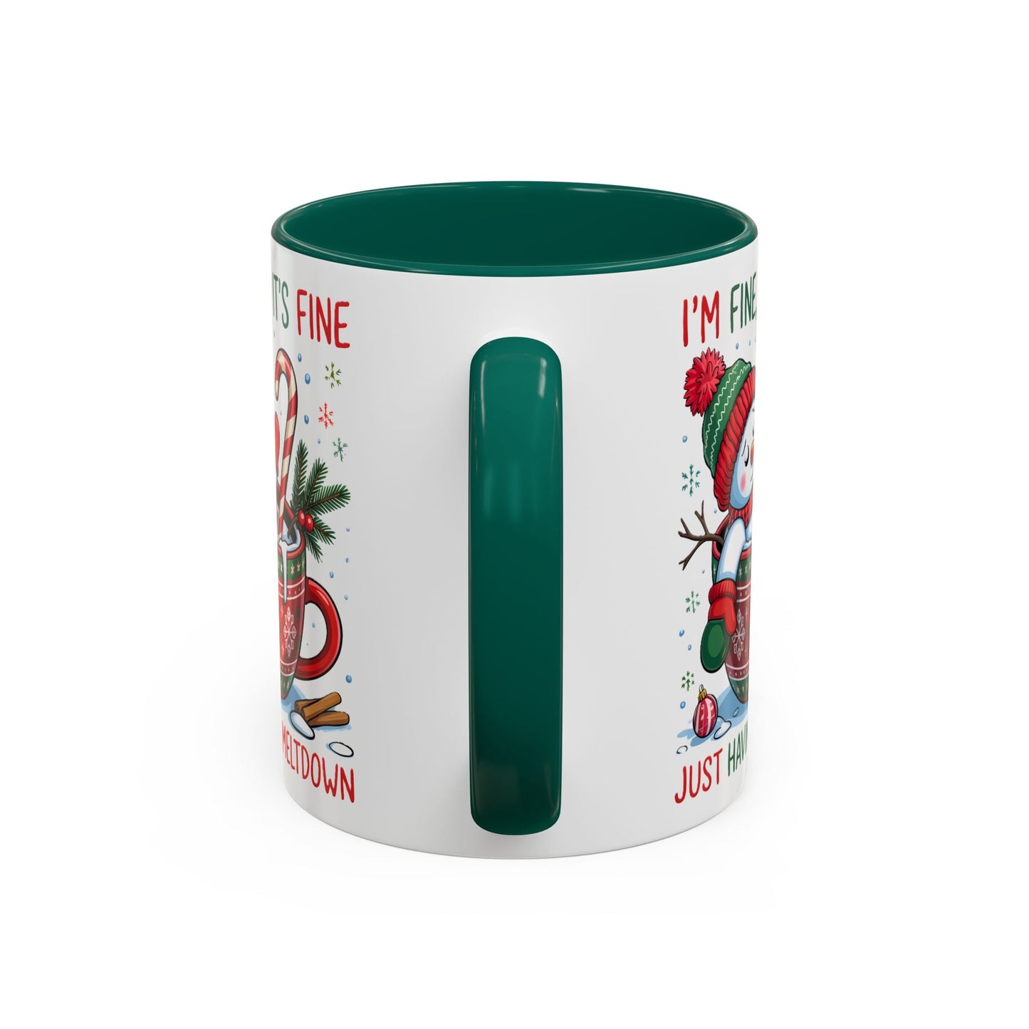 I'm Fine. It's Fine. Just Having a Meltdown Mug (11oz, 15oz) Printify