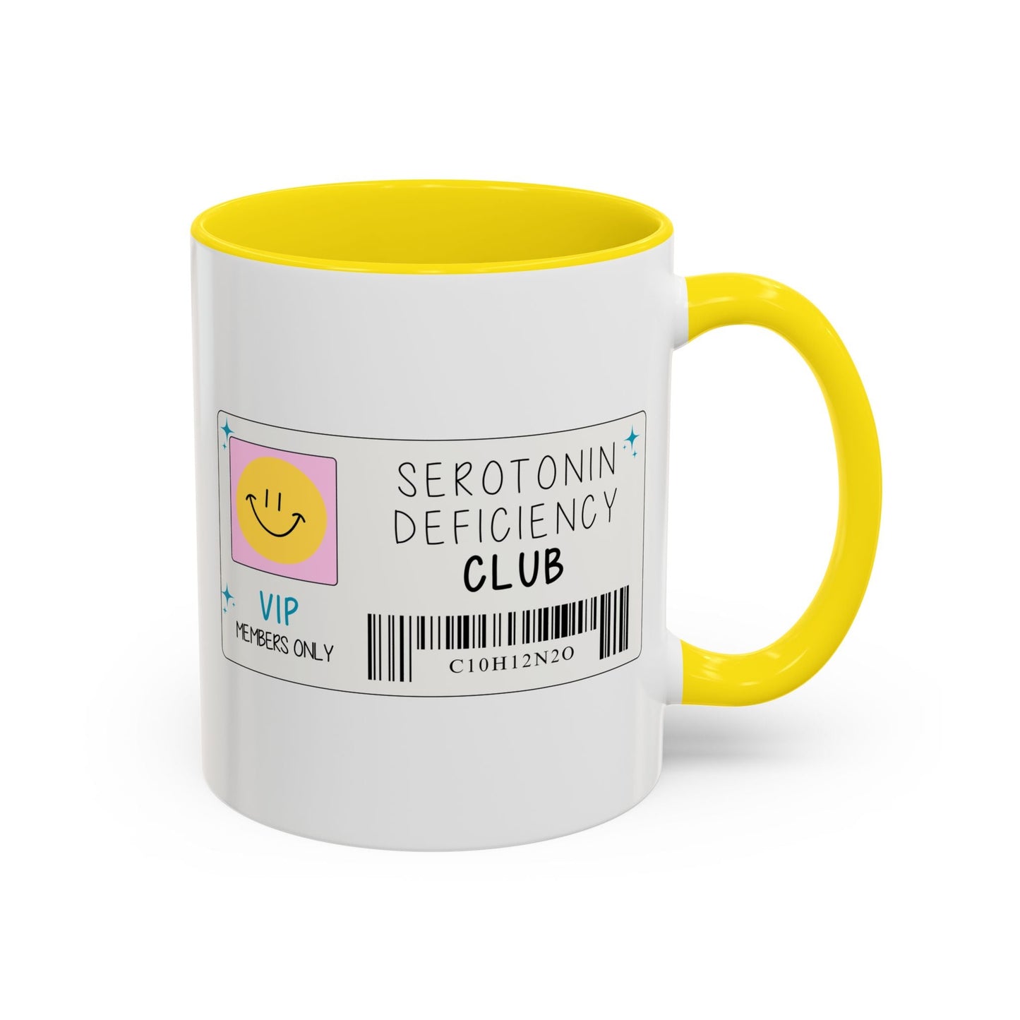 Serotonin Deficiency Club Mug (11oz, 15oz) Printify