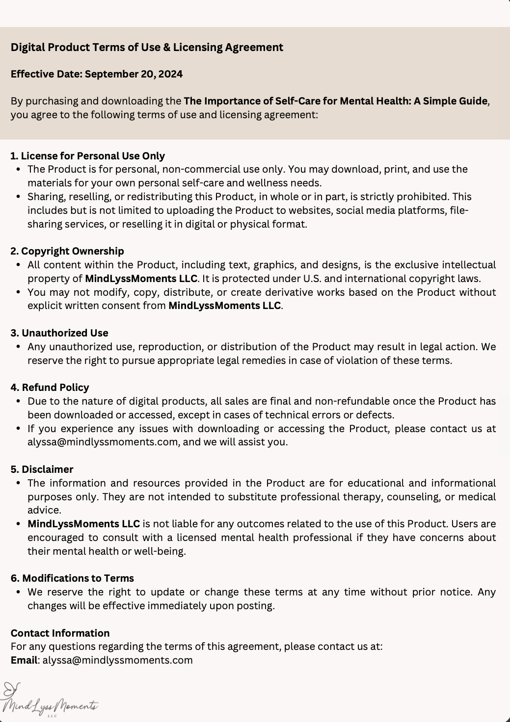 The Importance of Self-Care for Mental Health