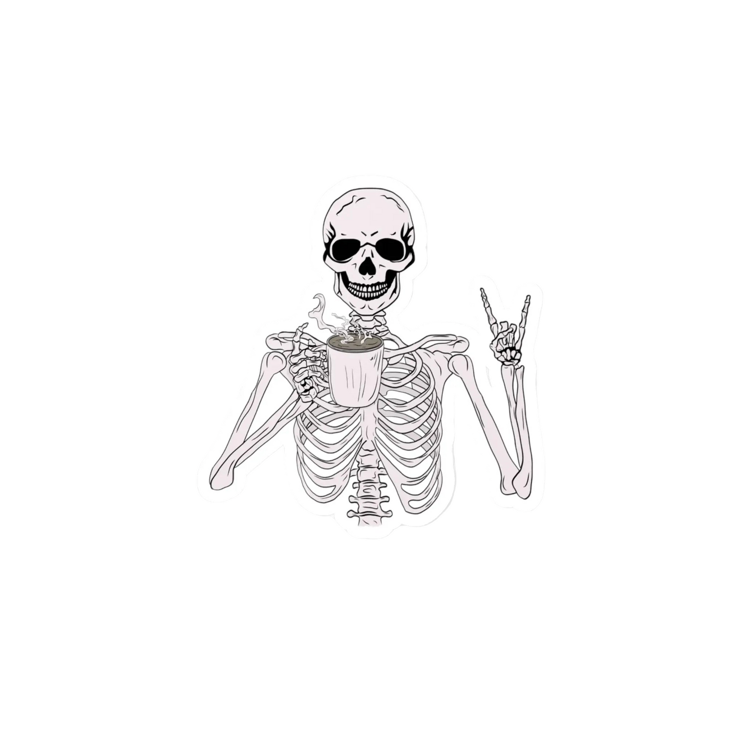 Skeleton Vinyl Decal - MindLyssMoments LLC