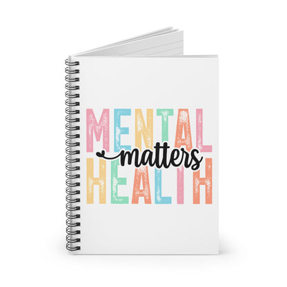 Vibrant Mental Health Matters Notebook