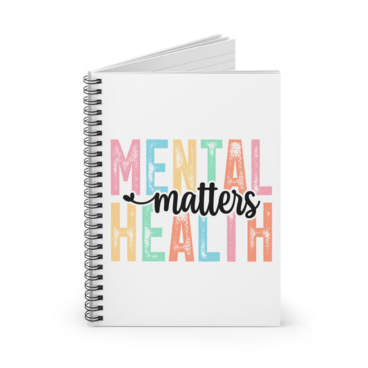 Vibrant Mental Health Matters Notebook