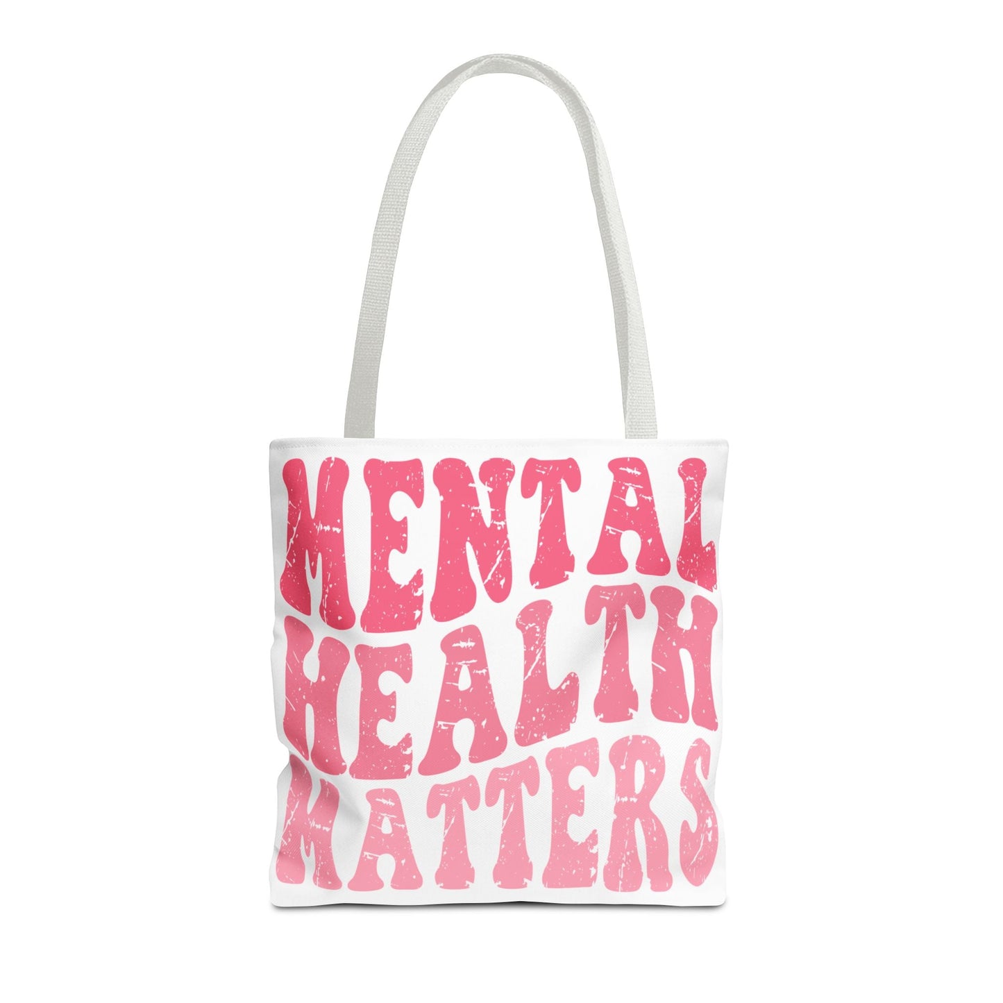 Pink Mental Health Matters Tote Printify