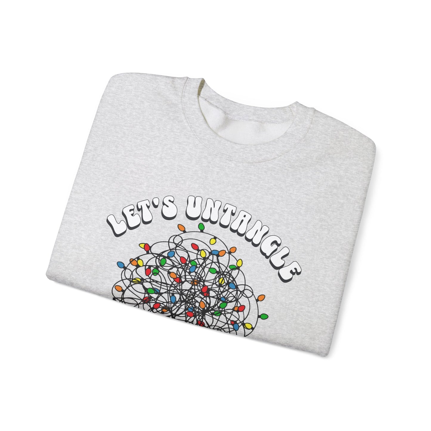 Let’s Untangle Your Feelings Crewneck Printify