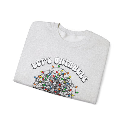 Let’s Untangle Your Feelings Crewneck Printify
