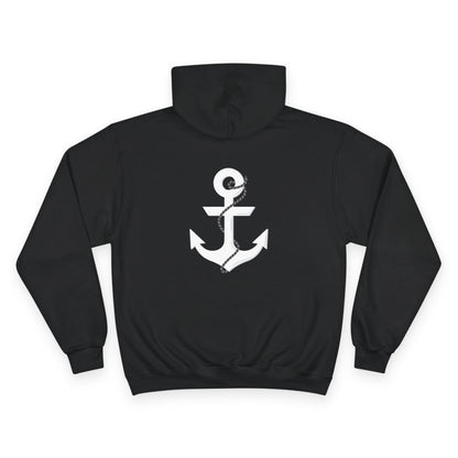 Stay Grounded Champion Hoodie Printify