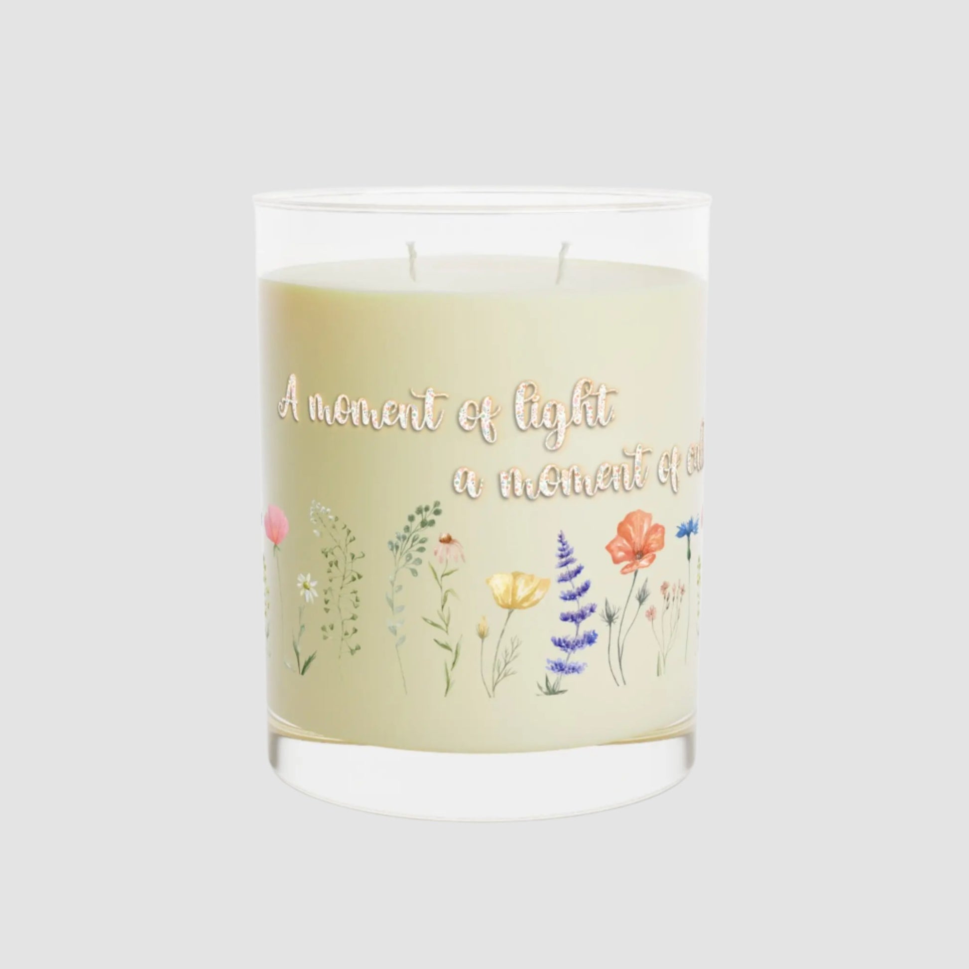 A Moment of Light, A Moment of Calm Scented Candle (11oz) Printify