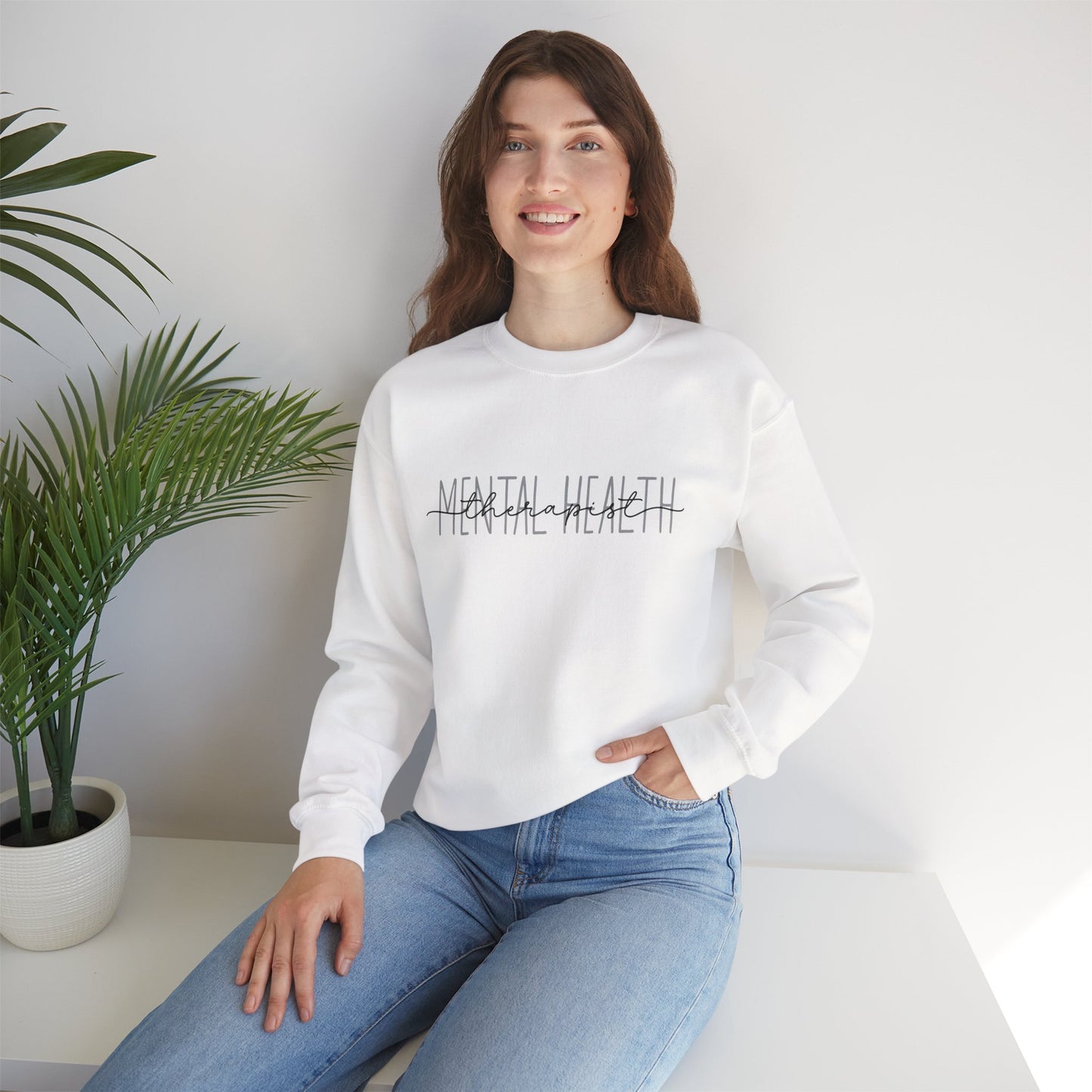 Mental Health Therapist Crewneck