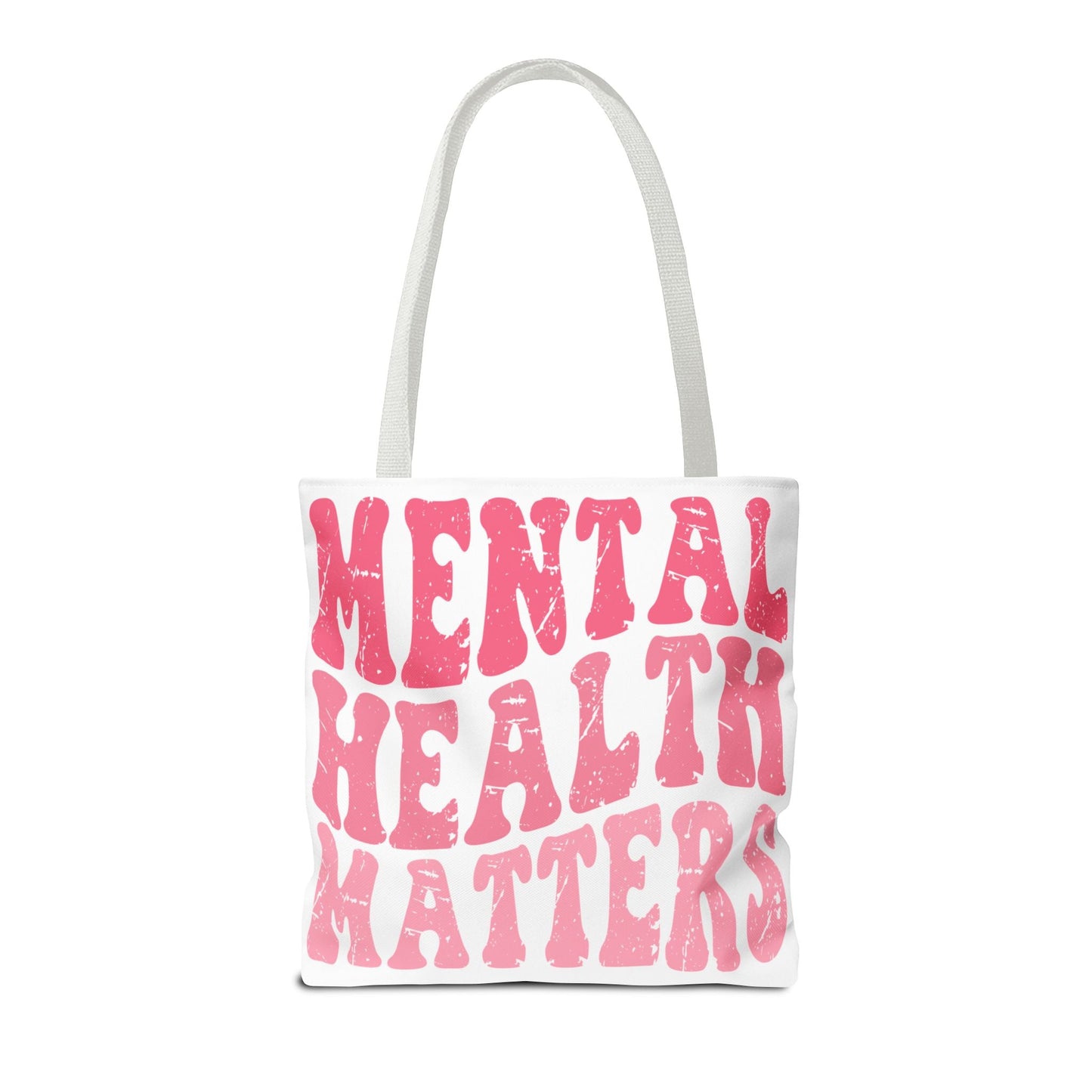 Pink Mental Health Matters Tote Printify