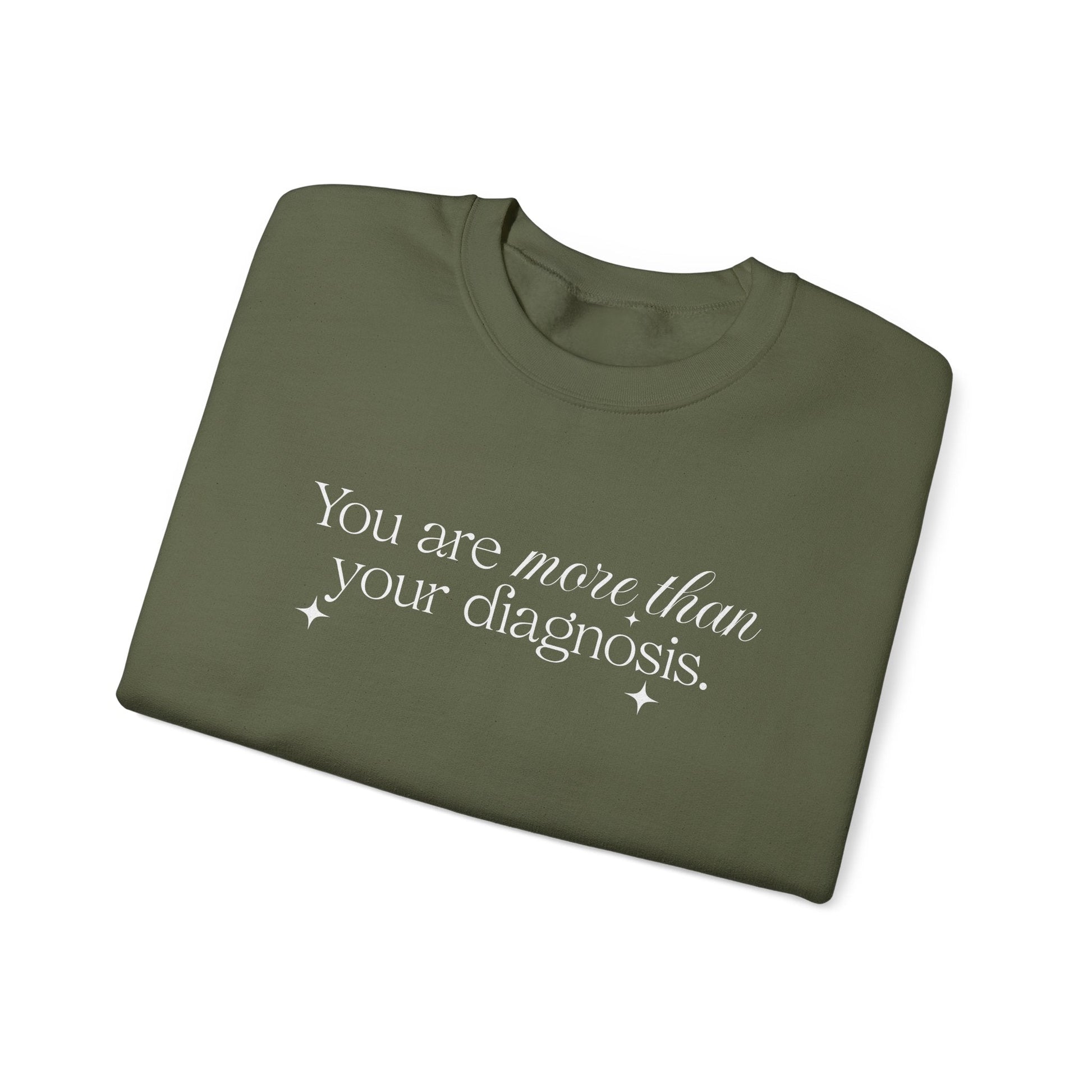 You Are More Than Your Diagnosis Crewneck Printify