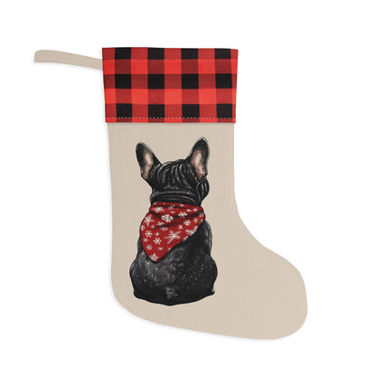 French Bulldog Christmas Stocking - Personalization Available! Printify