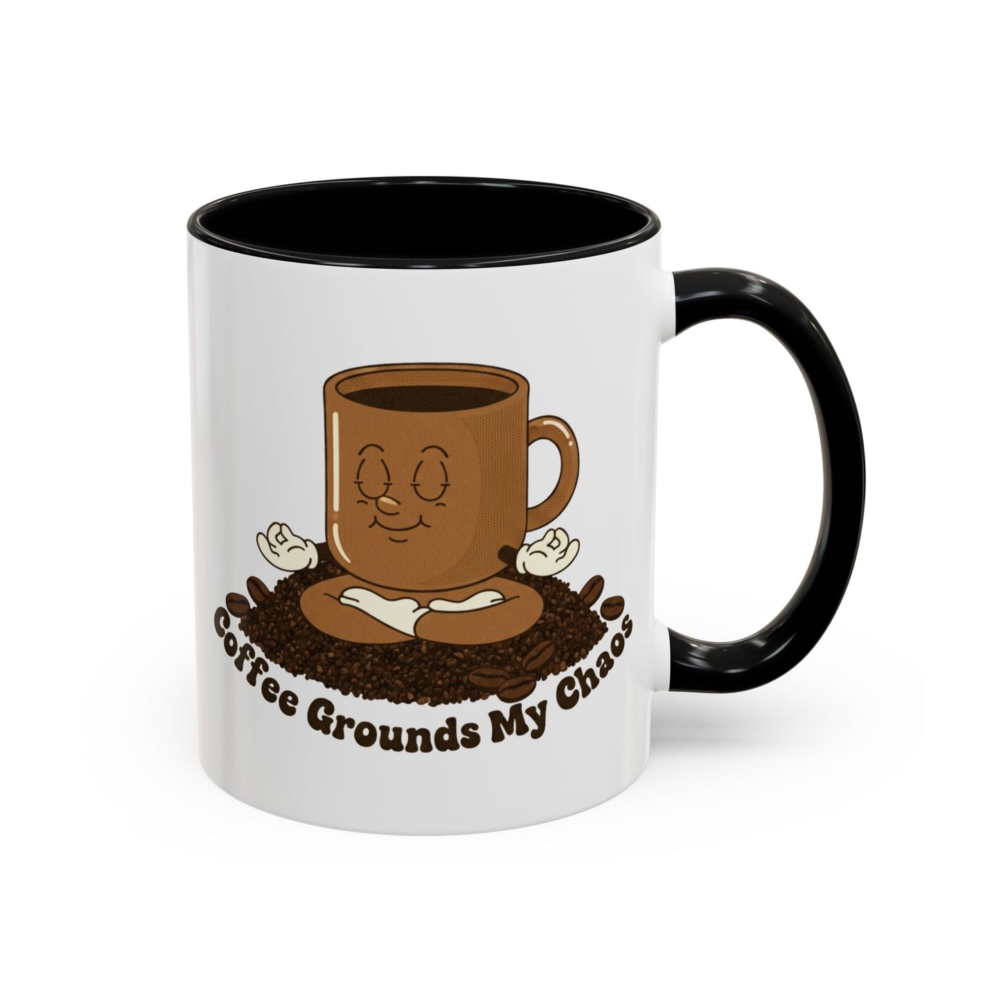 Coffee Grounds My Chaos Mug (11oz) Printify