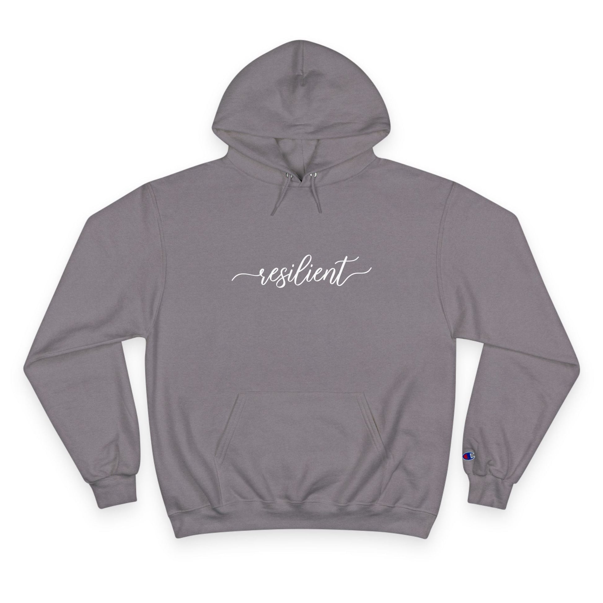 Resilient Champion Hoodie Printify