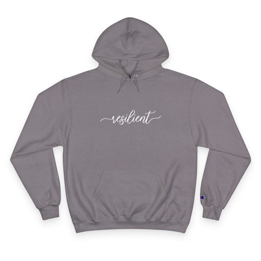 Resilient Champion Hoodie Printify