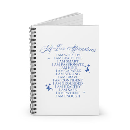 Self-Love Affirmations Notebook