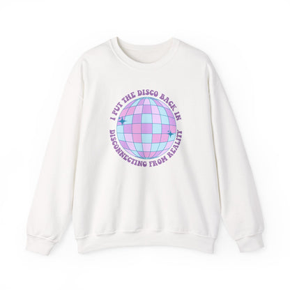 Disconnecting From Reality Crewneck Printify