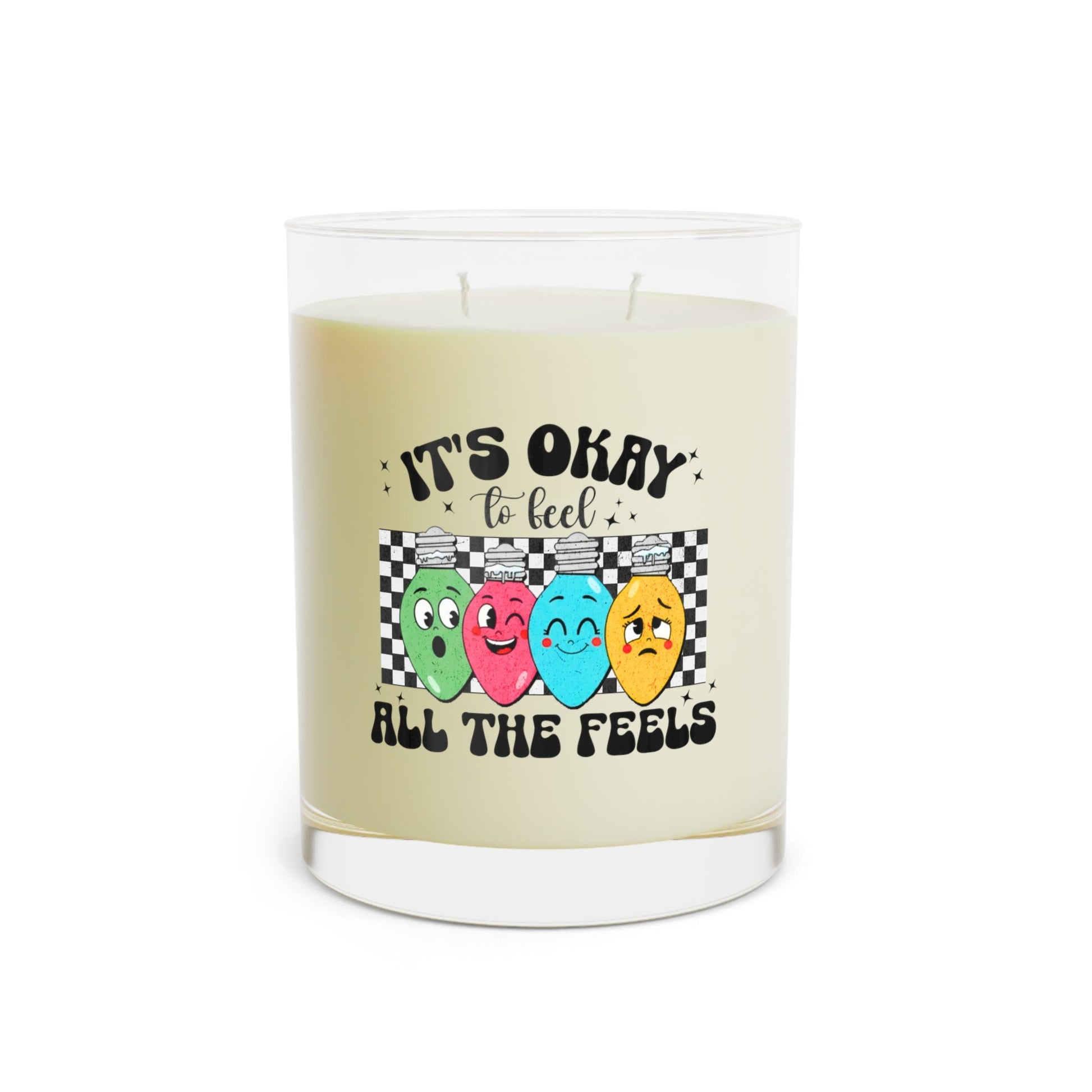 It’s Okay to Feel All the Feels Candle Printify