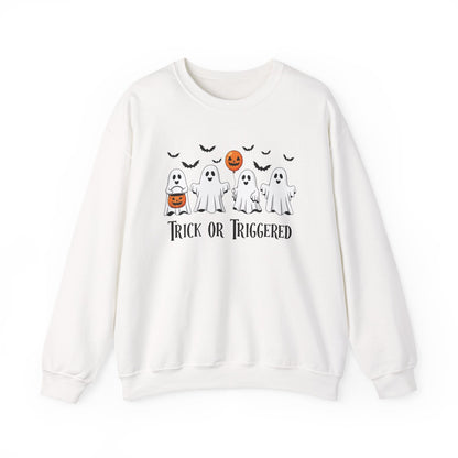 Trick or Triggered Crewneck Printify