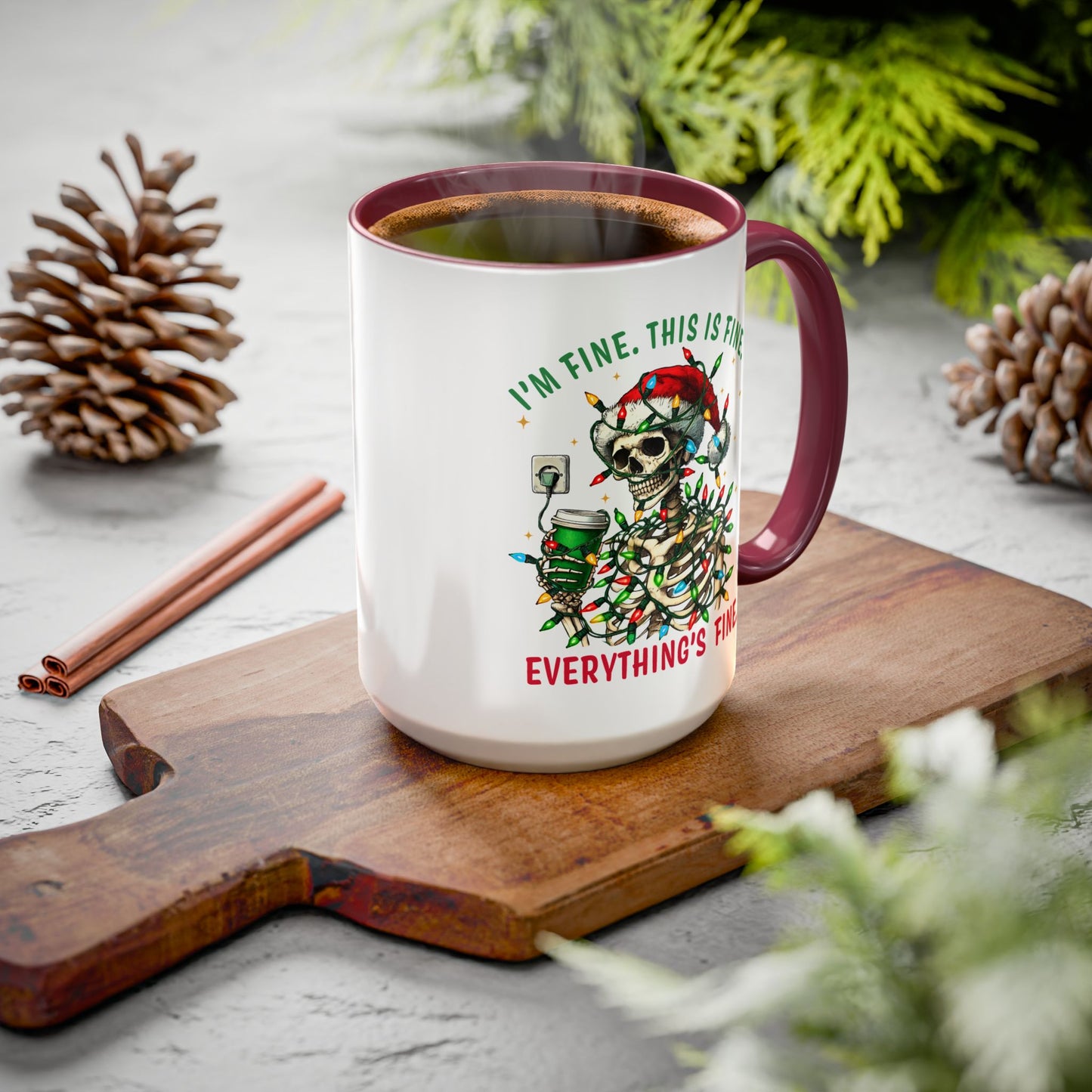 Everything's Fine. Mug (11oz, 15oz)