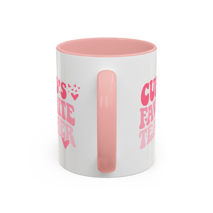 Cupid's Favorite Teacher Mug (11oz, 15oz)
