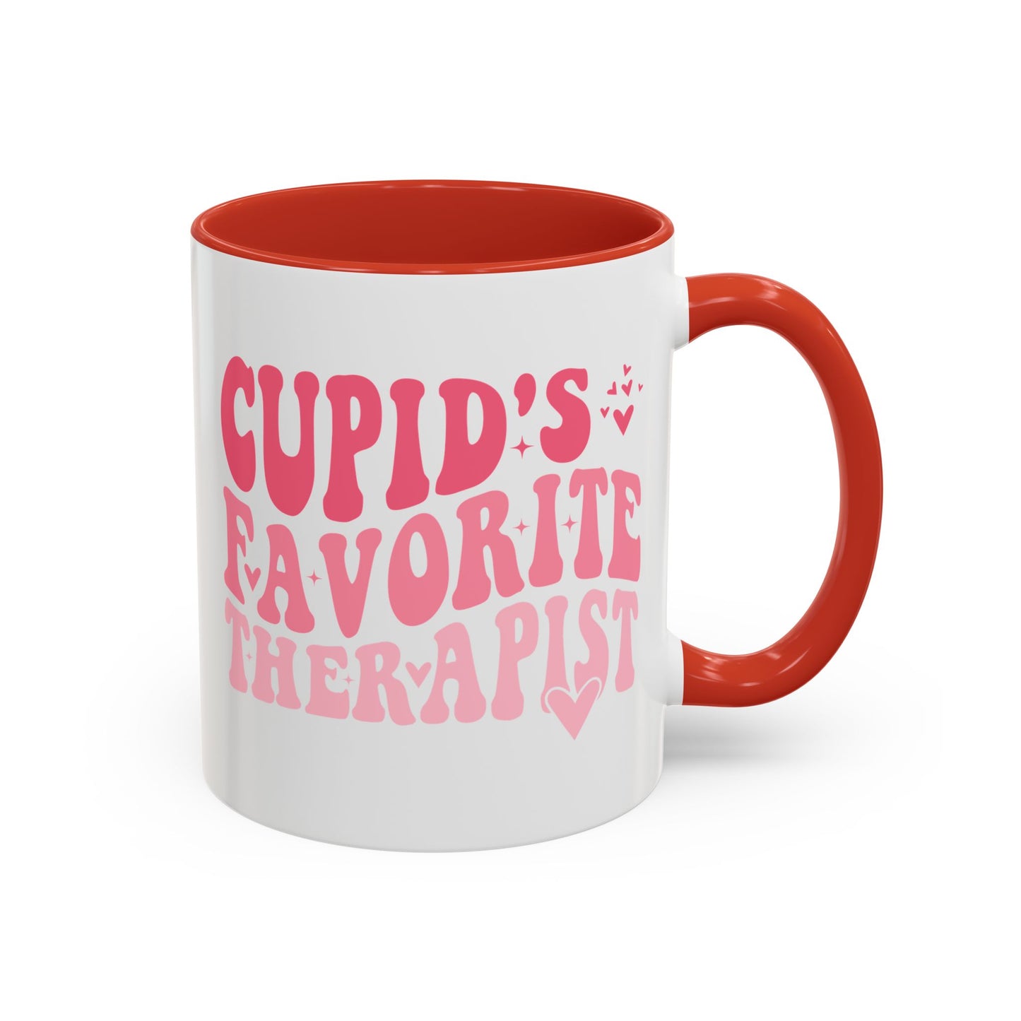 Cupid's Favorite Therapist Mug (11oz, 15oz)