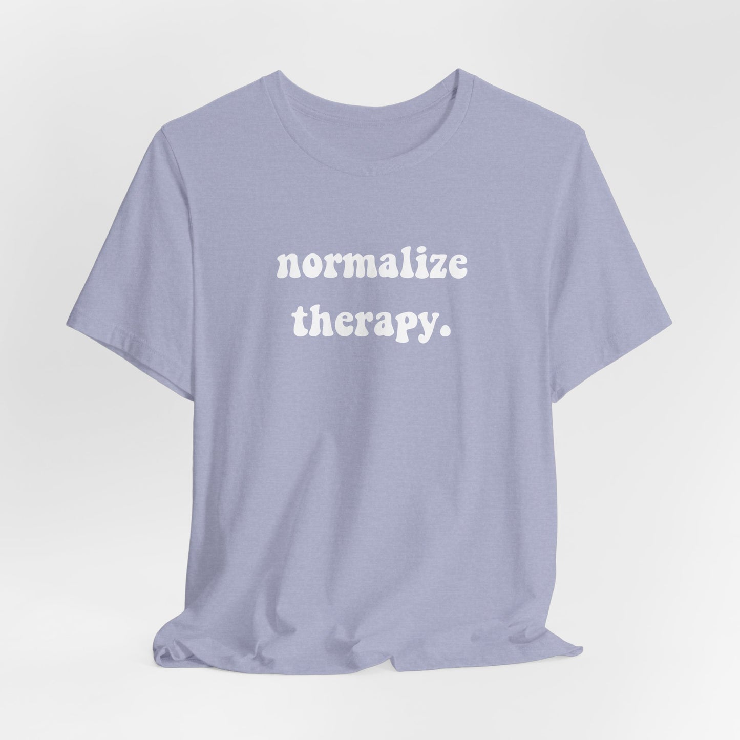 Normalize Therapy Unisex Bella+Canvas Tee