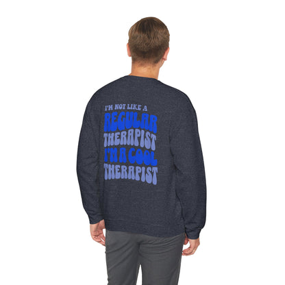 The Cool Therapist (Blue) Crewneck