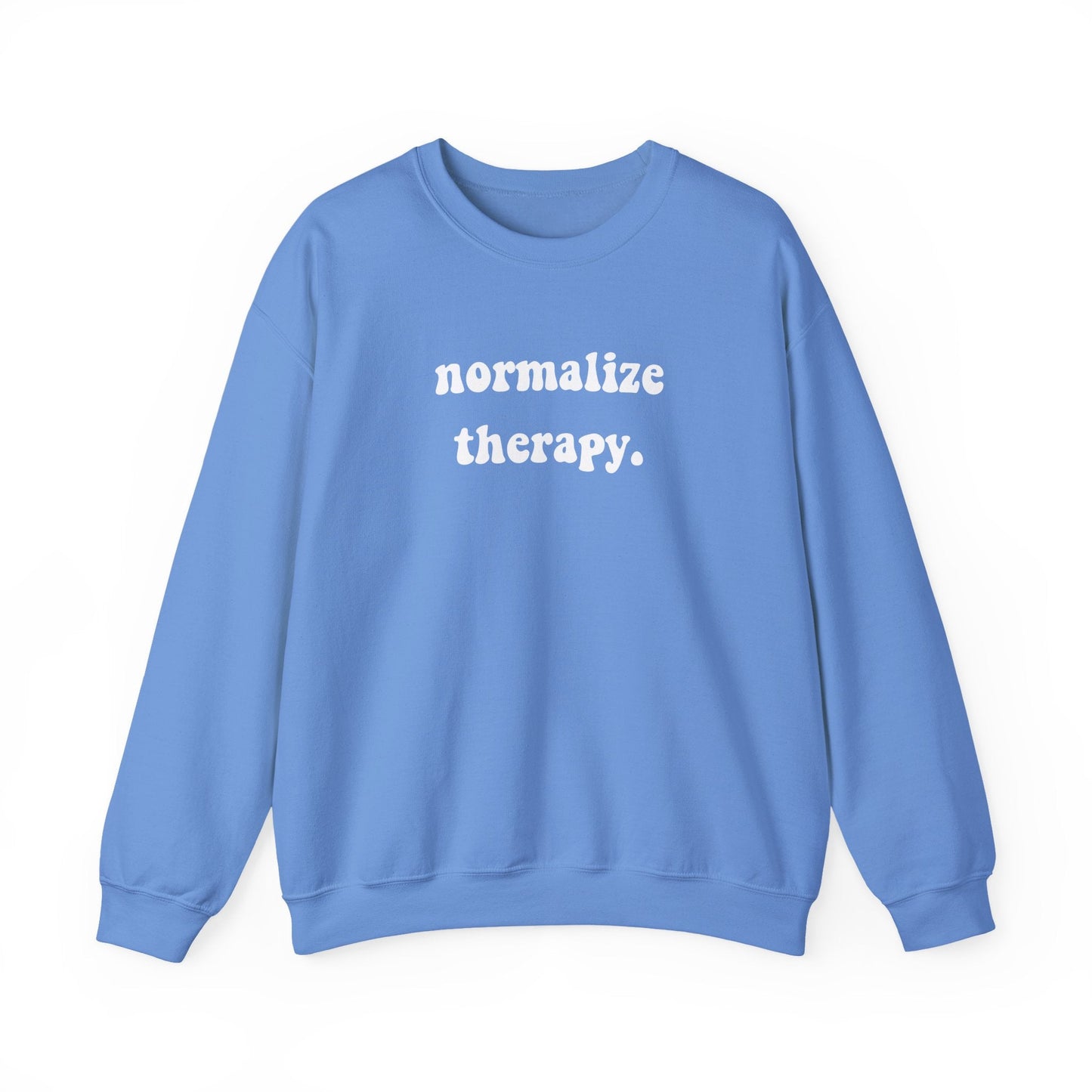 Normalize Therapy Crewneck Printify
