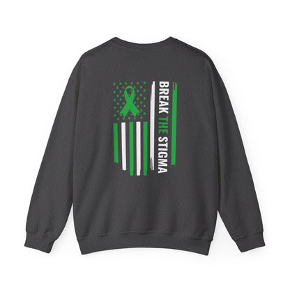 Break the Stigma - Mental Health Awareness Crewneck