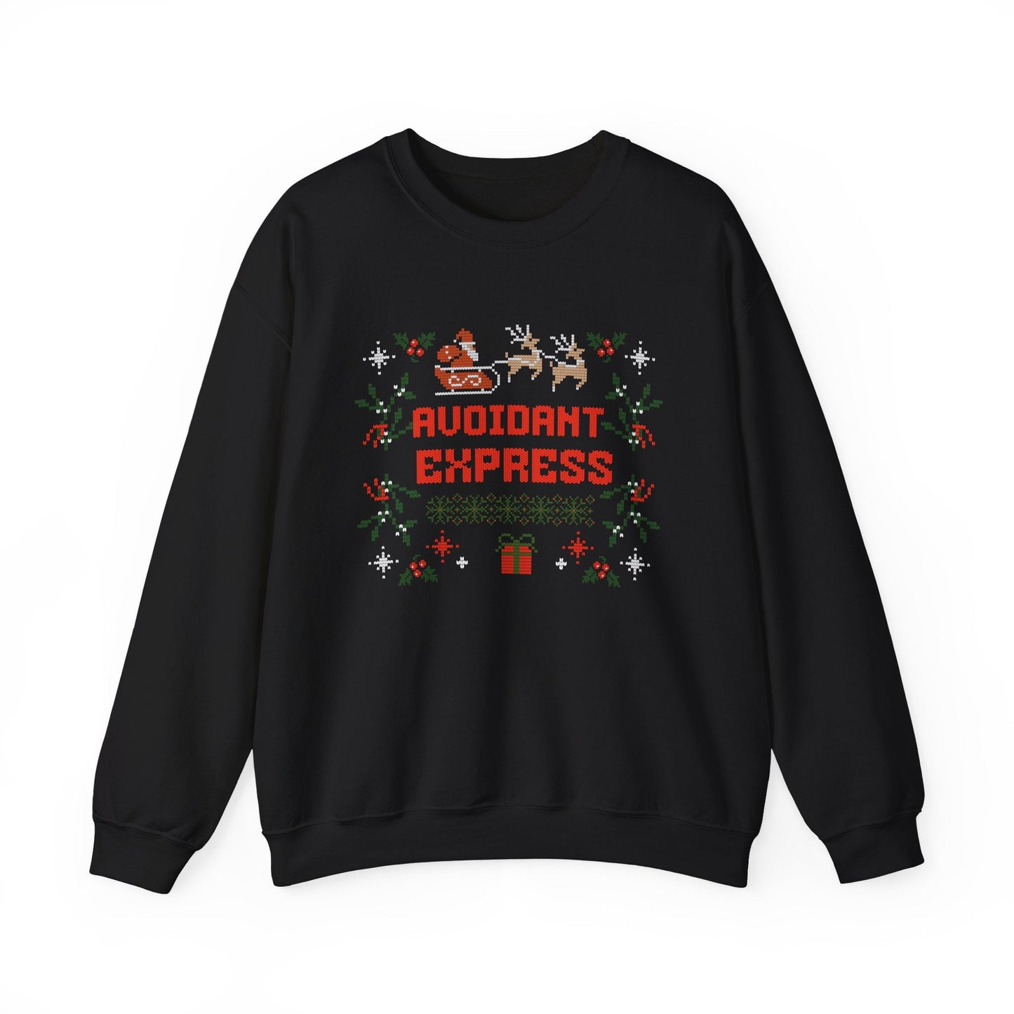 Avoidant Express Crewneck Printify