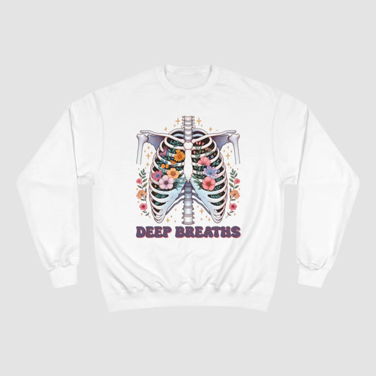 Deep Breaths Champion Sweatshirt