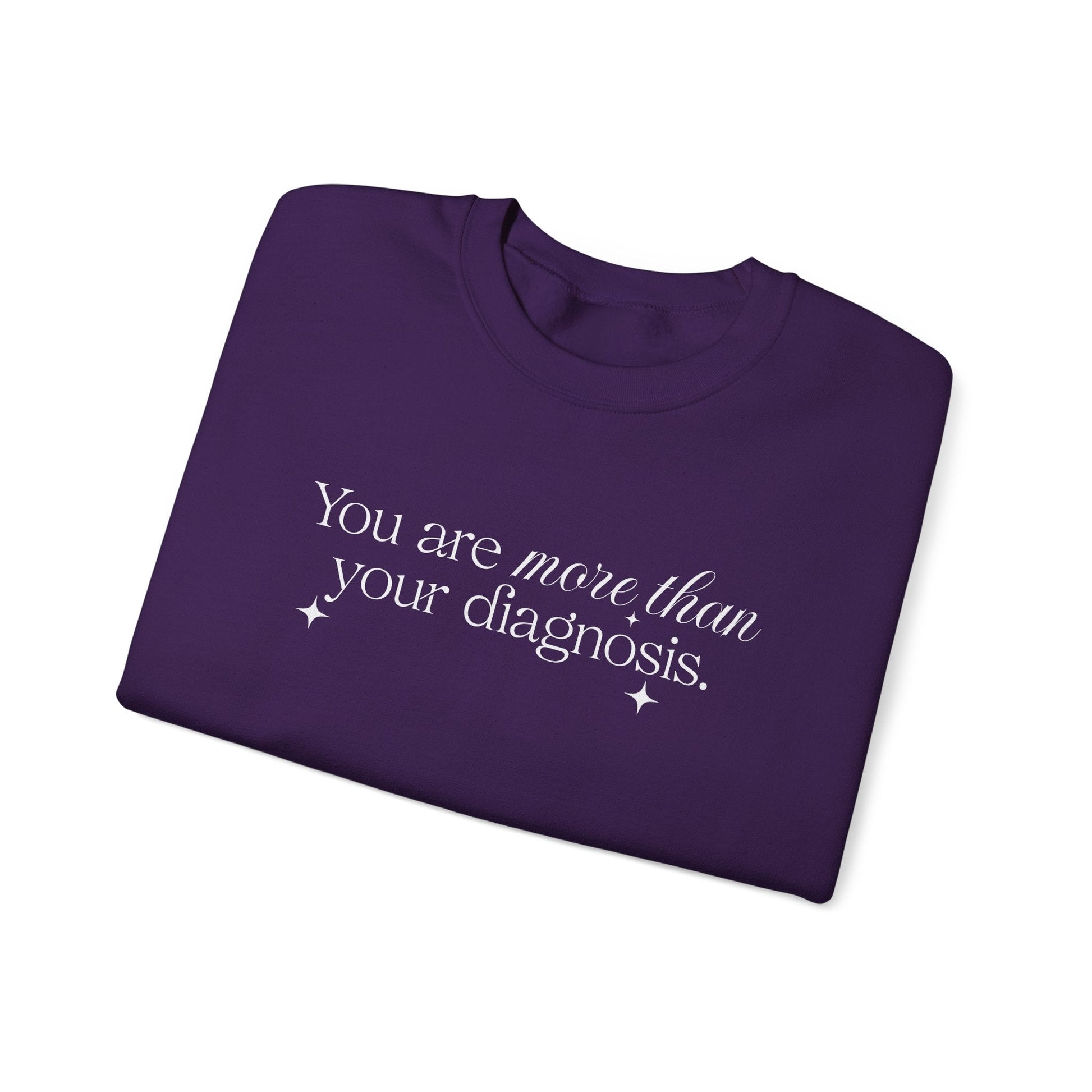 You Are More Than Your Diagnosis Crewneck Printify