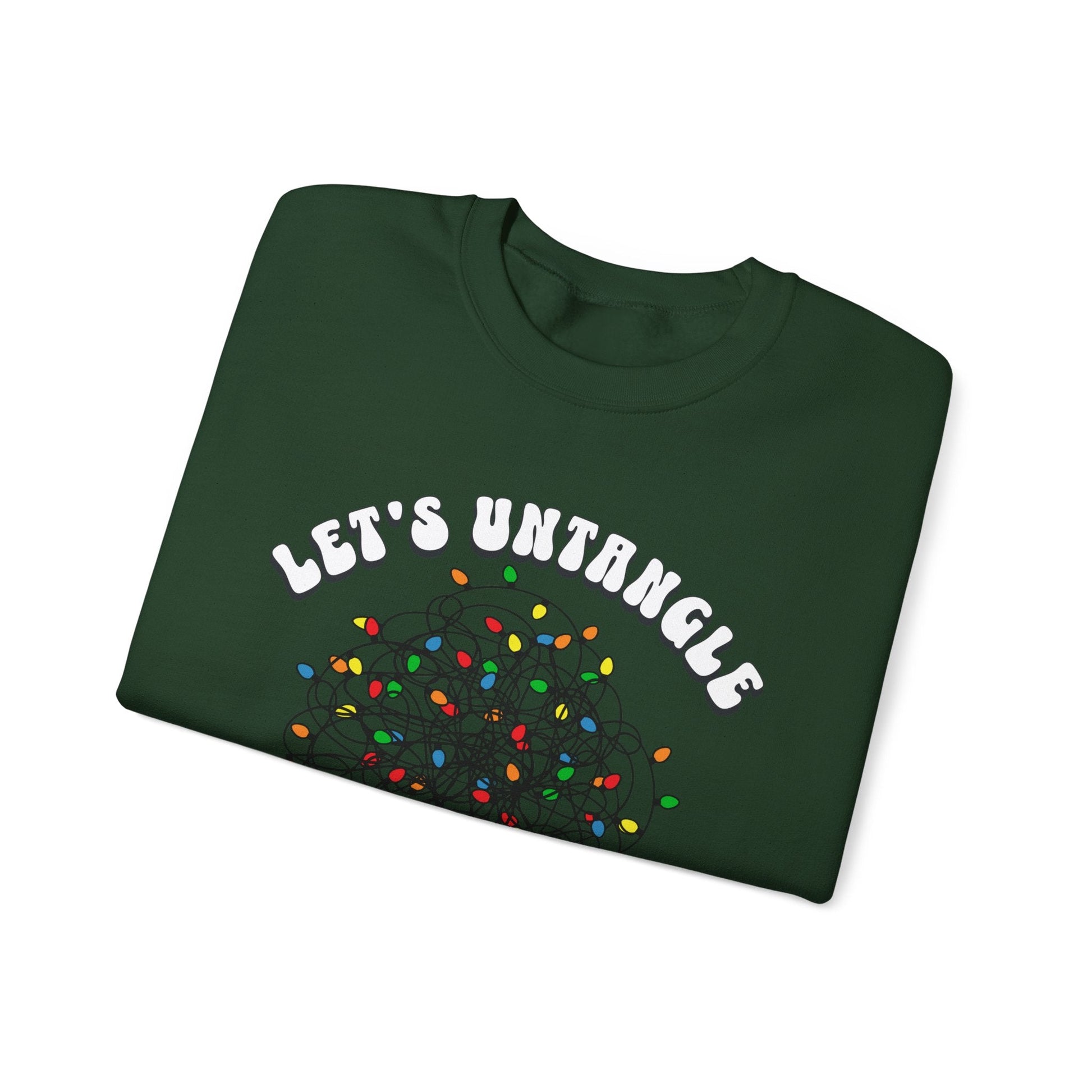 Let’s Untangle Your Feelings Crewneck Printify