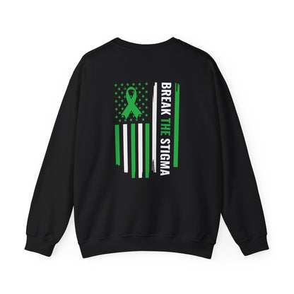 Break the Stigma - Mental Health Awareness Crewneck