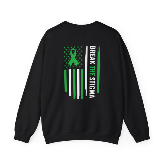 Break the Stigma - Mental Health Awareness Crewneck