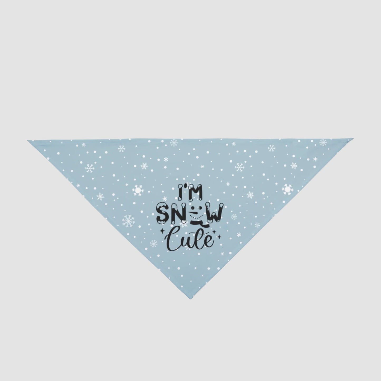 I'm Snow Cute Pet Bandana