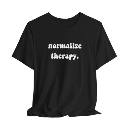 Normalize Therapy Unisex Bella+Canvas Tee Printify