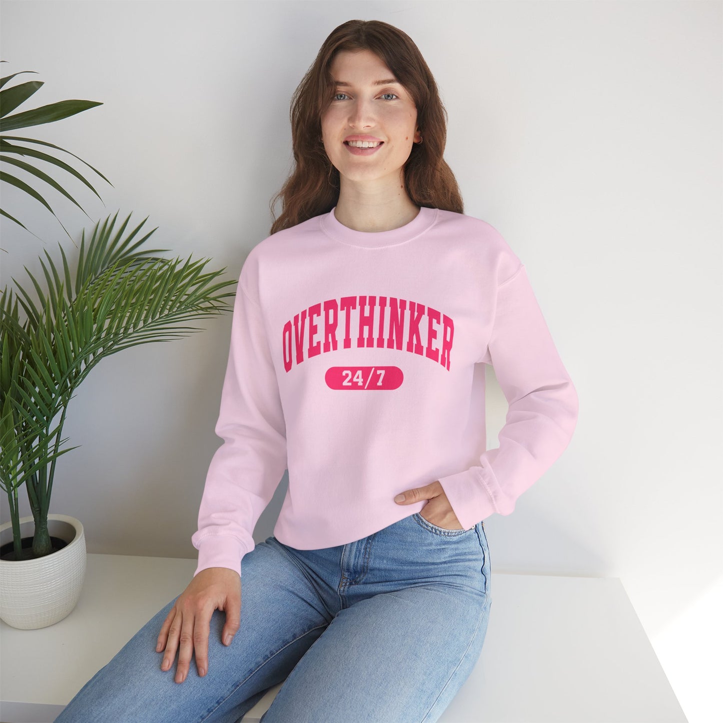 Overthinker 24/7 Crewneck