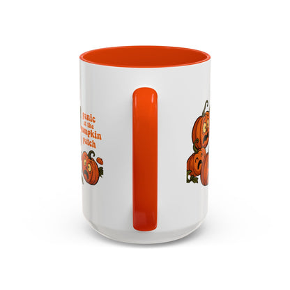 Panic at the Pumpkin Patch Mug (11oz & 15oz) Printify