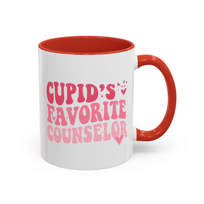 Cupid’s Favorite Counselor Mug (11oz, 15oz)