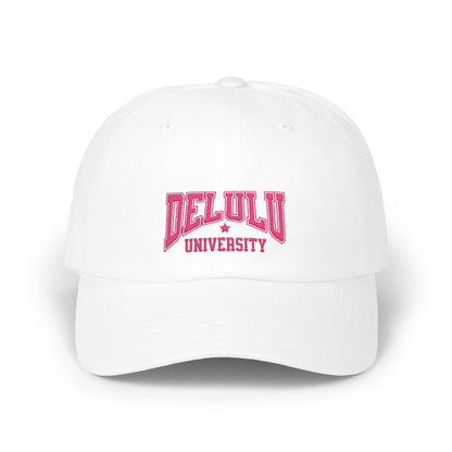 Delulu University Embroidered Hat Printify