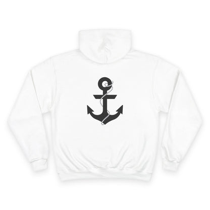 Stay Grounded Champion Hoodie Printify