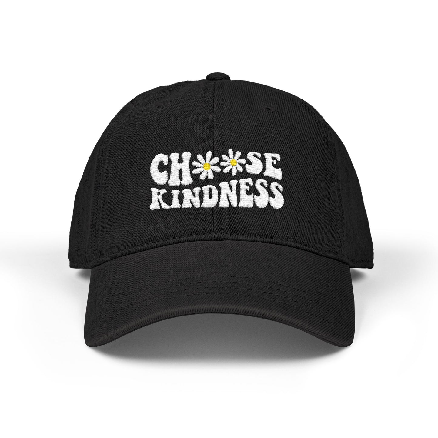 Choose Kindness Embroidered Denim Hat