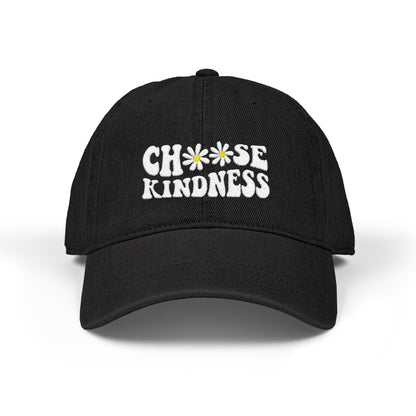 Choose Kindness Embroidered Denim Hat