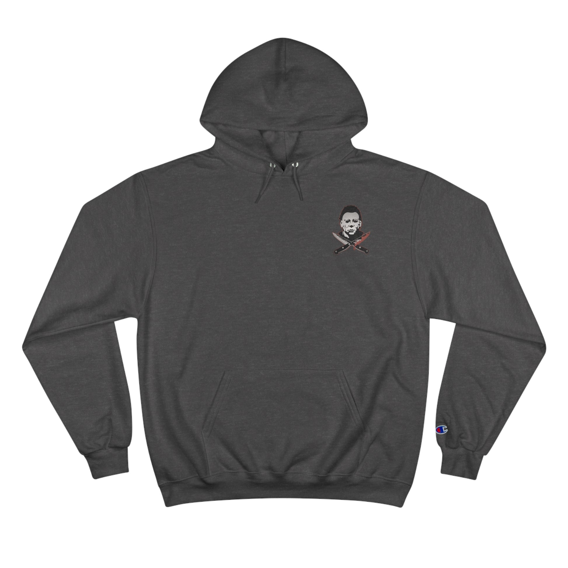 Emotions of Michael Myers Champion Hoodie Printify