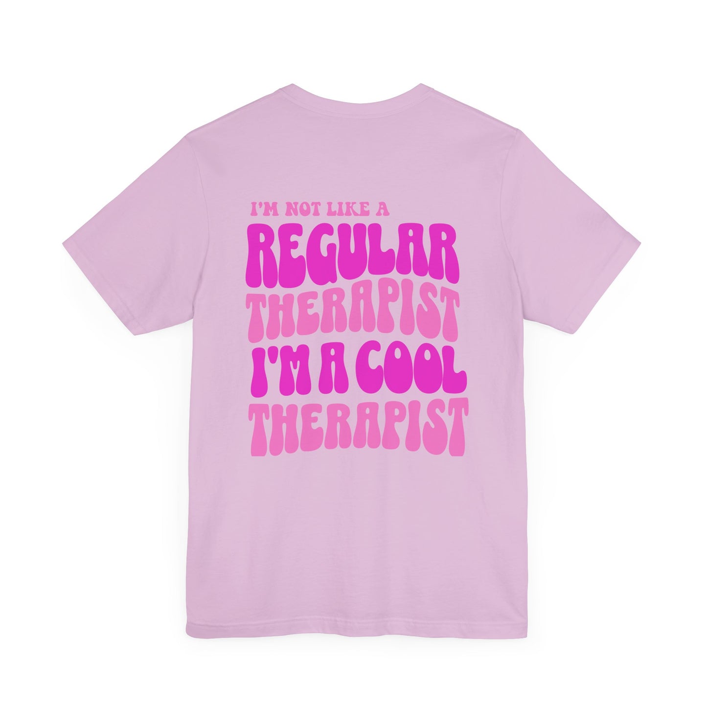 Cool Therapist (Pink) Unisex Bella+Canvas Tee