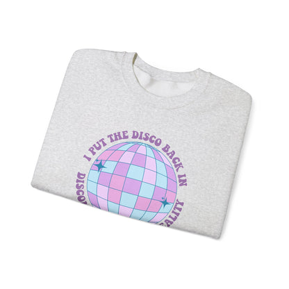Disconnecting From Reality Crewneck Printify