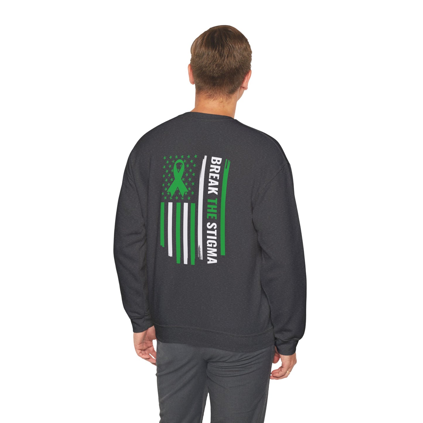 Break the Stigma - Mental Health Awareness Crewneck