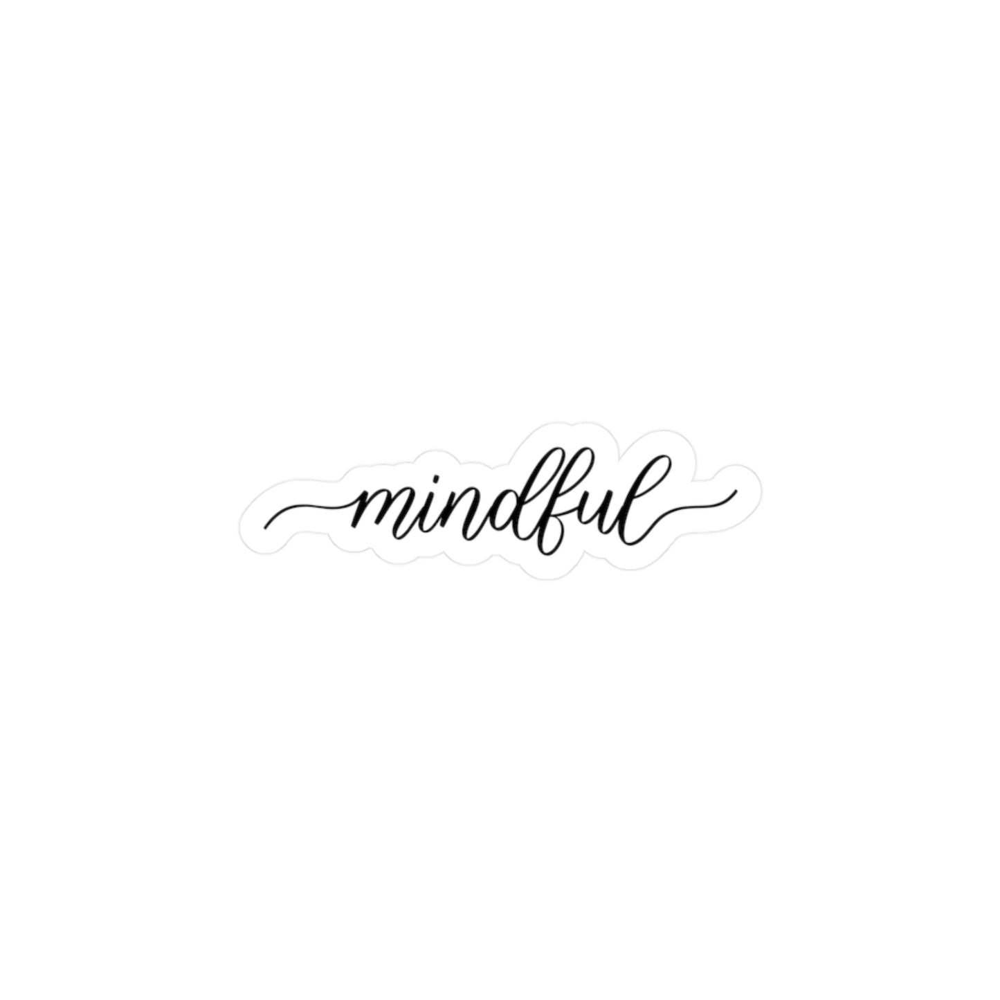 Mindful Vinyl Decal